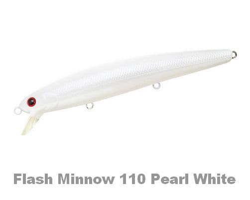 Leurre Flash Minnow 110 - Jerkbait Lumineux 17,8 G Pour Bar Et Brochet - Pêche Mer Et Rivière