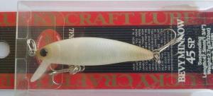 LUCKY CRAFT Bevy Minnow 45 SP | 285 NC Shell White