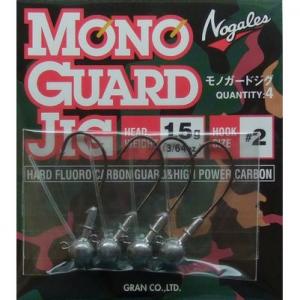 Nogales Mono Guard Jig | Hameçon n°2 - Poids 1.5g - Sachet de 4