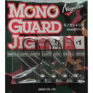 Nogales Mono Guard Jig | Hameçon n°1 - Poids 1g - Sachet de 4