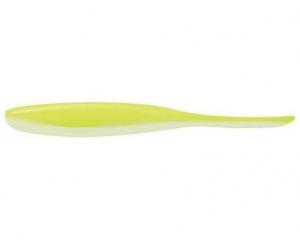 KEITECH Shad Impact 5'' | S14 White Chartreuse