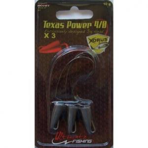 XORUS Texas Power | Hameçon 4/0 - Poids 10g