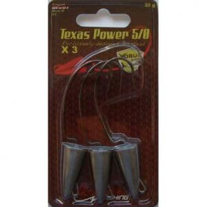 XORUS Texas Power | Hameçon 5/0 - Poids 30g