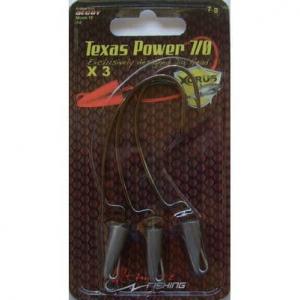 XORUS Texas Power | Hameçon 7/0 - Poids 7g