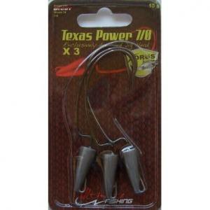 XORUS Texas Power | Hameçon 7/0 - Poids 15g
