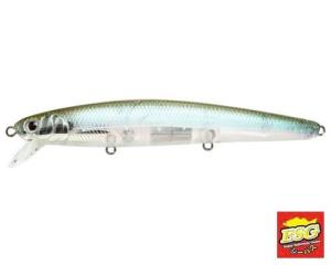 LUCKY CRAFT Flash Minnow 110 SP | 283 Silver Cheek Ghost Minnow